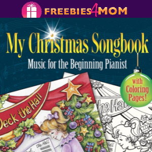 🎅Free Kids Printable: Beginning Piano Christmas Songs (with coloring pages)