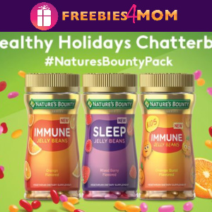 🎄Free Chatterbox: Nature's Bounty Healthy Holidays (apply thru 12/6)