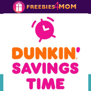 ⏰Sweeps Dunkin' Savings Time (ends 12/6)