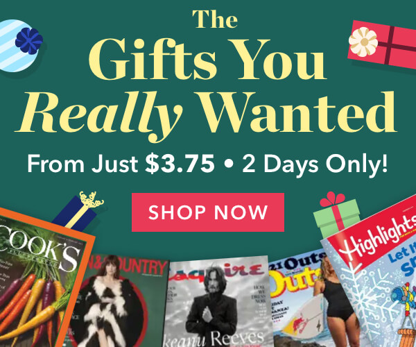 🎁Gifts You Really Wanted Magazine Sale