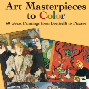 🎨Free Printable Adult Coloring: Great Paintings
