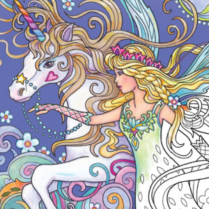 🧚Free Printable Adult Coloring: Magical Fairies
