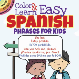🌶️Free Kids Printable: Easy Spanish Phrases Coloring Pages (ages 4-8)