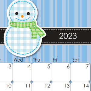 📅Free Organization Printable: 2023 Monthly Calendar Pages (12 styles)