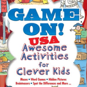 🦅Free Kids Printable: Game On! USA Awesome Activities for Clever Kids (ages 8-12)