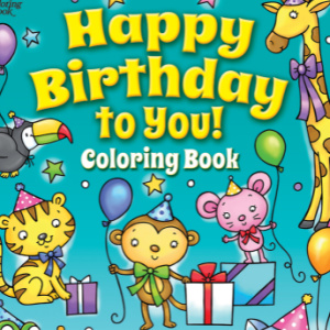 🎂Free Kids Printable: Happy Birthday To You Coloring Pages (ages 4-8)