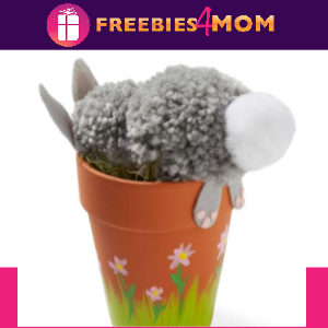 🐰Free In-Store Event at Michaels: Bunny Claypot 3/13