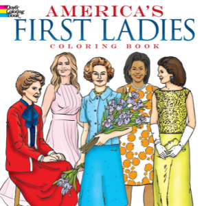 🏛️Free Kids Printable: America's First Ladies Coloring Pages (ages 8-14)