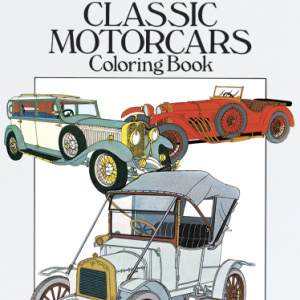 🚘Free Printable Adult Coloring: Classic Motorcars