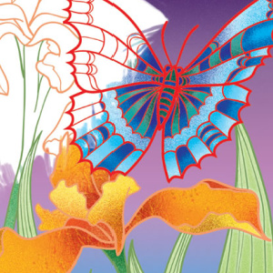 🦋Free Printable Adult Coloring: Beautiful Butterflies