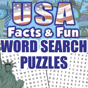 🦅Free Printable Puzzles: At USA Facts & Fun Word Search