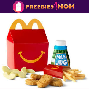 🍔Free Happy Meal w/ Combo Meal Purchase at McDonald's 7/22