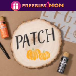 🎃Free In-Store Event at Michaels: Pumpkin Patch Coaster