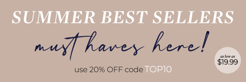 ☀️Extra 20% Off Summer Best Sellers (ends 9/5)