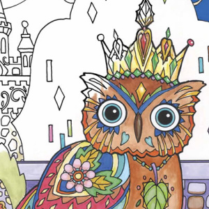 🦉Free Printable Adult Coloring: Owls
