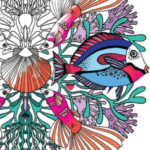 🐠Free Printable Adult Coloring: Nature Mandalas