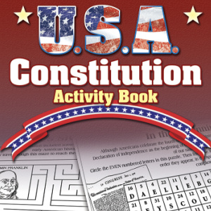🦅Free Printable Puzzles: USA Constitution Activities