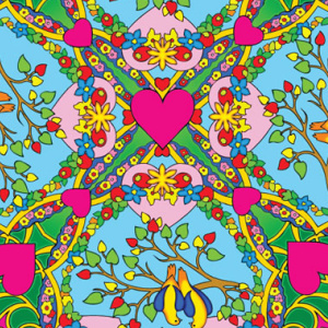 💖Free Printable Adult Coloring: Heart Mandalas