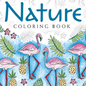 🍒Free Printable Adult Coloring: BLISS Nature