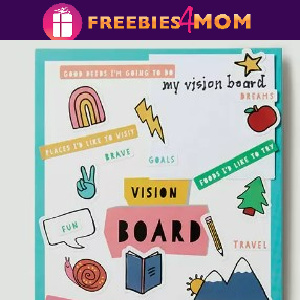 ✌️Free Kids Take Home Craft at JoAnn: Vision Board 1/7