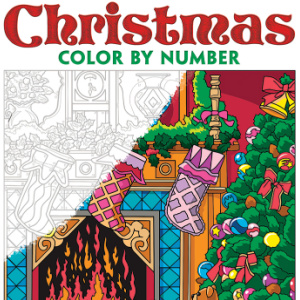 🎅Free Printable Adult Coloring: Christmas (color by number)