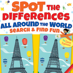 🔎Free Kids Printable: Spot the Differences All Around The World Picture Puzzles (ages 4-8)