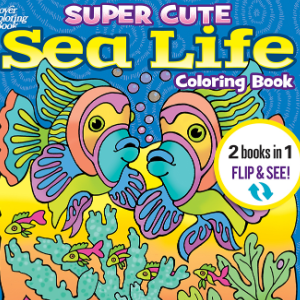 🐙Free Kids Printable: Super Cute Sea Life Color by Number (ages 4-8)