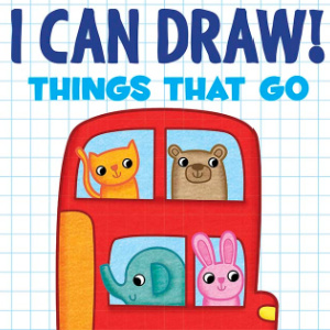🚂Free Kids Printable: I Can Draw Things That Go Drawing Pages (ages 5+)