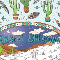 🌵Free Printable Adult Coloring: Southwestern Designs - Freebies 4 Mom