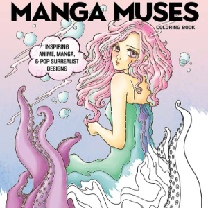 🦄Free Printable Adult Coloring: Manga Muses