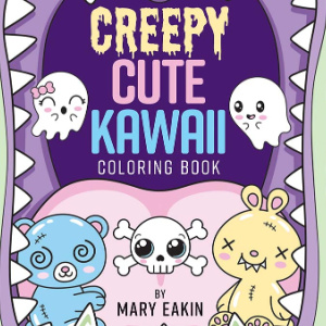 👻Free Kids Printable: Creepy Cute Kawaii