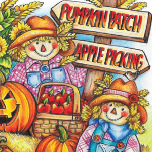 🍁Free Printable Adult Coloring: Autumn Harvest