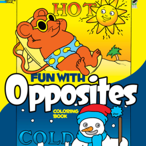 ☃️Free Kids Printable: Fun with Opposites Coloring Pages