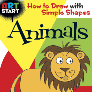 🐇Free Kids Printable: Animals - How to draw with simple shapes (ages 5-8)