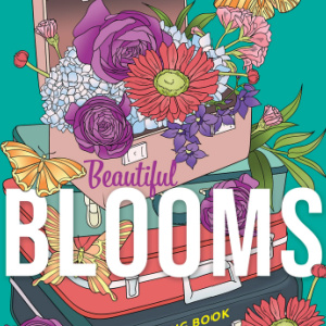 🪻Free Printable Adult Coloring: Beautiful Blooms