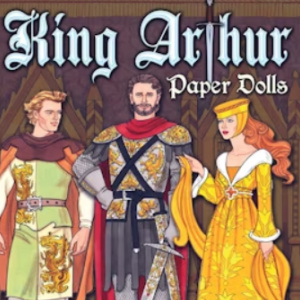 🎎Free Kids Printable Paper Dolls: King Arthur