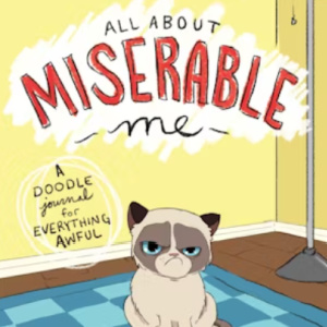 😾Free Kids Printable: Grumpy Cat's All About Miserable Me Doodle Journal (ages 8-12)