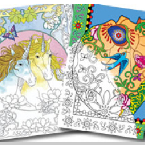 🖍️Free Printable Adult Coloring: National Coloring Book Day August 2