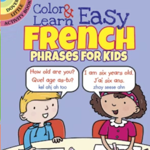 🗺️Free Kids Printable: Easy French Phrases for Kids (ages 4-8)