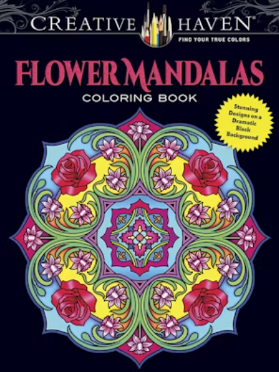 🪷Free Printable Adult Coloring: Flower Mandalas