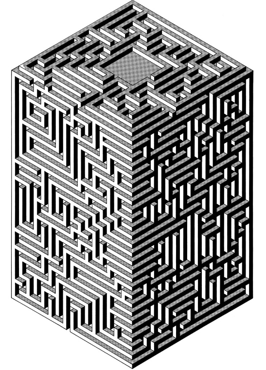 ⬇️Free Printable Puzzles: Dazzling Mazes