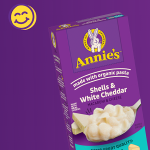 🐰Free Box of Annie's Now Cheesier Shells & White Cheddar