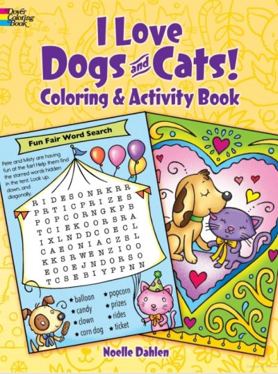 🐱Free Kids Printable: I Love Dogs and Cats Activity Pages (ages 6-10)