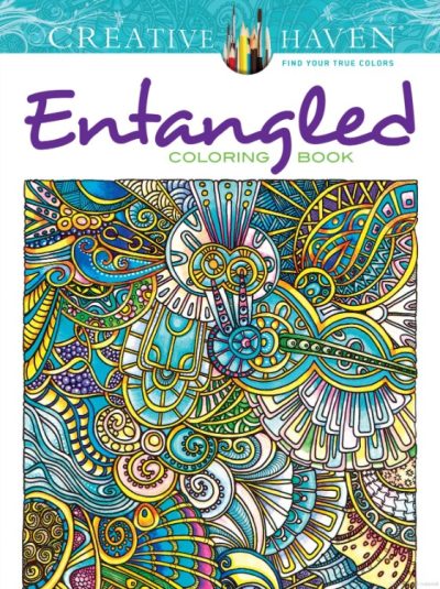 🌞Free Printable Adult Coloring: Entangled