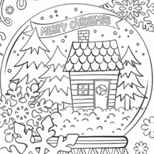 🎅Free Kids Printable: Christmas Coloring Pages