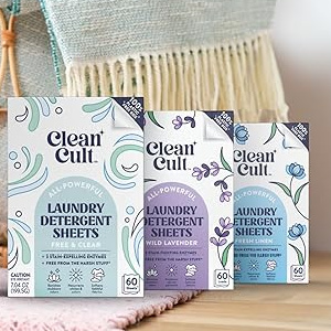 🧺Free Sample Clean Cult Laundry Detergent Sheets