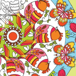 🦋Free Printable Adult Coloring: Butterfly Mandalas