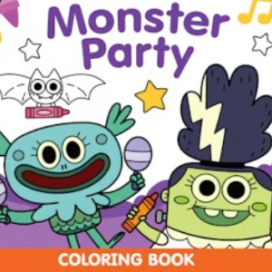 👻Free Kids Printable: Super Simple Monster Party (ages 3+)