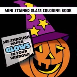 🎃Free Kids Printable: The Little Halloween Stained Glass