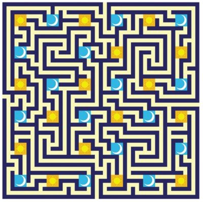 🧩Free Printable Puzzles: Amazing Puzzle Mazes